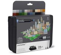 Pochette De 24 Feutres Promarker Architecture - Winsor Et Newton