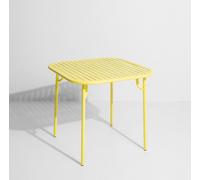 Petite Friture - Table carrée Jaune
