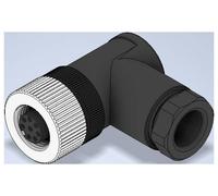 W & P Products 94645 Connecteur pour capteurs/actionneurs M12 femelle, coudé Nombre de pôles: 8 1 pc(s)