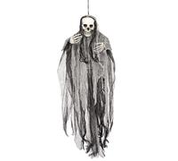 Décoration squelette de la Faucheuse Halloween - MISTER FIESTA - La Faucheuse - 90 cm - À suspendre - Halloween