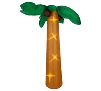 W WIDMANN MILANO Party Fashion LIGHT-UP AIRBLOWN INFLATABLE PALM TREE 270 cm - indoor & outdoor use -