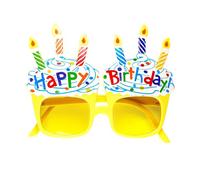 W WIDMANN MILANO Party Fashion - 0346N - Lunettes « Happy Birthday », cupcake, anniversaire, accessoire