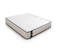 W WIN REST Maximus Matelas à mémoire de Forme Double Mousse 135 x 190 cm