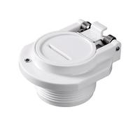 W400BWHP Verrou de sécurité pour aspirateur, adaptateur d'aspirateur de piscine à rotation libre pour tuyau de nettoyeur de piscine, raccord mural compatible avec Hayward Zodiac facile à installer