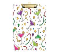 Waassud Porte-bloc ludique en forme d'étoiles avec rangement en acrylique - Organiseur décoratif pour infirmières, bureau, maison - 30,5 x 22,9 cm
