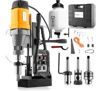 WABROTECH® WT23REWG Perceuse Magnétique 50 mm - Carotteuse à Diamant 580 tr/min - Carotteuse Diamant Portative M3-M16 pour le Travail des Métaux - Perceuse Aimantée 1880 W - Foreuse Magnétique 13000 N