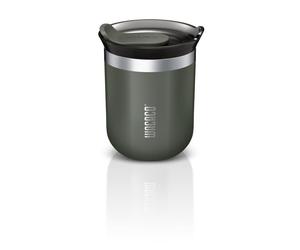 WACACO Octaroma Classico Mug Isotherme 180 ml - Acier inoxydable, double paroi sous vide, étanche, idéal espresso & voyage -Gris