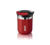 WACACO Octaroma Classico Mug Isotherme Café, Thermos Café 180ml, Rouge | Acier inoxydable à double paroi, Isolation sous vide, Design à bord fin, Tasse réutilisable pour expressos & boissons courtes