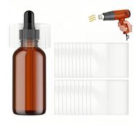 WACCOMT Pack 200 Pcs 5x3.5cm de Bandes Rétractables pour Col de Bouteille