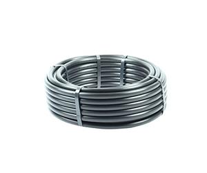 Wacredo Tuyau de pose en PE-LD de qualité supérieure PN6 - 16 mm - 25 mètres courants - Conduite d'eau - Tuyau d'alimentation en eau sanitaire - Tuyau sous pression - Noir - Résistant aux UV