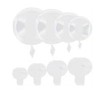 Wadakada 40 PièCes SéRies BobèMe Ballons Transparent Bulle BobèMe Ballon FêTe BobèMe Ballons Propre BobèMe Ballons pour NoëL Mariage