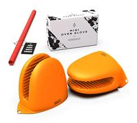WAFE Mini Gants pour friteuse à air - 2 Gants en Silicone - Manique résistante à la Chaleur pour Cuisine, Barbecue et grillades - Taille Unique avec Protection pour Grille de Four