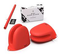 WAFE Mini Gants pour friteuse à air - 2 Gants en Silicone - Manique résistante à la Chaleur pour Cuisine, Barbecue et grillades - Taille Unique avec Protection pour Grille de Four