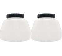 WAGNER 0417921 Godet de Peinture avec Couvercle 1400 ML pour Les Pistolets de Peinture WAGNER (Lot de 2)