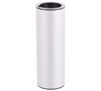 Wagner 12121201 Pied de Meuble/Tube de Meuble TENO Ø 30 x 87 mm, combinable Individuellement avec système TENO et QuickClick, Acier Aspect Aluminium anodisé, Charge maximale 50 kg