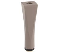 Wagner 12744201 Pied de Meuble en pin Massif avec Patins Souples QuickClick® Ø 25 mm Filetage intérieur Ø 10 mm Ø 10 mm