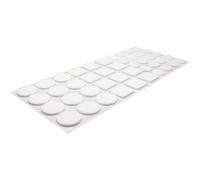 Wagner 15177499 Lot de 44 patins en feutre - 20 patins Ø 22 x 3 mm, 12 x 25 x 25 x 3, 12 x Ø 38 x 3 mm, autocollants, blancs