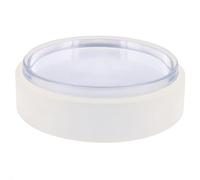 Wagner 15511011 Clear Butoir de porte de sol, Ø 50 x 15 mm, en plastique transparent, autocollant, amovible sans laisser de traces