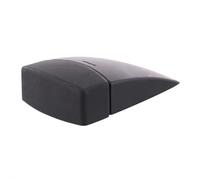 Wagner 15517911 Black Deluxe Butoir de porte en plastique de qualité supérieure Noir brillant Ø 80 x 50 x 20 mm