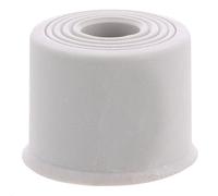 WAGNER 15523221 Butoir de porte de sol/butée de porte murale Vulkano Small - Diamètre 35 x 25 mm - Tampon en caoutchouc plein de qualité - Gris - À visser - Fabriqué en Allemagne