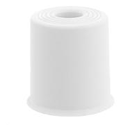 Wagner 15524121 Butoir de porte de sol Vulkano Medium Ø 35 x 35 mm, tampon en caoutchouc plein de qualité supérieure, blanc, à visser, fabriqué en Allemagne