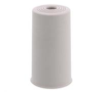 WAGNER 15525221 Butoir de porte de sol Vulkano Big - Diamètre 45 x 75 mm - Tampon en caoutchouc plein de qualité - Gris - À visser - Fabriqué en Allemagne