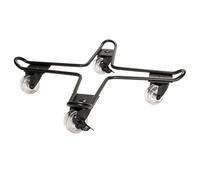 Wagner 20096101 - Rouleau pour Plantes - 33 x 7 cm - pour l'intérieur et l'extérieur - en Acier - Revêtement Noir - Charge maximale : 60 kg