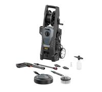 WAGNER 3-in-1 kit Entretien Maison: Nettoyeur Haute Pression Aquastorm Premium + Nettoyeur de terrasse + Brosse de Nettoyage rotative - Nettoyage Puissant Autour de la Maison, Jardin, terrasse, allée