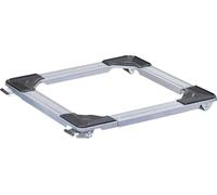 WAGNER Aide au transport QUADRAT - réglable 46-66 cm x 5 cm, acier, 4 roulettes fixes Ø 30 mm, charge max. 220 kg - 20119501