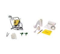 WAGNER Airless Pistolet peinture Control Pro 250 M pour peintures murales, laques et lasures, vernis d’intérieur, 15 m² en 2 min, réglage de pression, 110 bar, tuyau 9m + Kit Extra Premium, 2316444