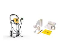 WAGNER Airless Pistolet Peinture Control Pro 350 M pour Peintures Murales, Laques et Lasures, protection du Bois et Anti-Corrosion, 15 m² en 2 min + Kit Extra Premium, 2316444