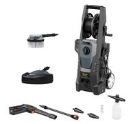 Wagner AQUASTORM Premium nettoyeur haute pression - 150 bar, 2000 W, nettoyeur de surfaces, brosse rotative, buses, tuyau de 7 m, pistolet, lance