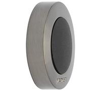 Wagner System Butoir de porte 15513811 Ø38×10 mm à visser ou coller Titan Noir protection caoutchouc