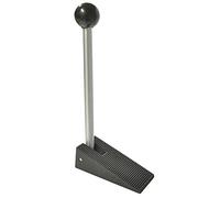 WAGNER Butoir de porte COMFORT - 105 x 49 x 240 mm, cale de porte premium à glisser sous la porte, butoir en caoutchouc thermoplastique avec levier de fixation en acier industriel - 15697501