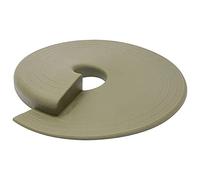 WAGNER Butoir de porte ESCARGOT - diamètre Ø 110 x 15 mm, olive verte, cale de porte à glisser sous la porte, butoir design en élastomère innovant - 15697801