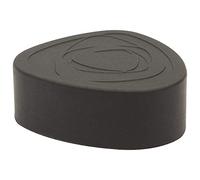 WAGNER Butoir de porte VISSER ou COLLER SPACE DESIGN - 54 x 54 x 54 x 18 mm, à visser ou coller au sol, butoir en caoutchouc thermoplastique, matériel de montage inclus - 15515211
