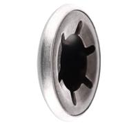 Wagner Capuchons de Fermeture/Capuchon 2 pièces - Dimensions Ø 40 x 10 mm, pour essieux de diamètre 20 mm, Acier galvanisé - 13041999