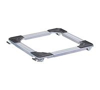 Wagner Chariot de déménagement MM 1195 I 46-66 x 5 cm Surface de Chargement réglable - Charge 220 kg - 2 Freins - pour Le Transport de Marchandises de différentes Tailles I Charge protégée - 20119501