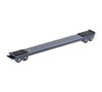 WAGNER Chariot de déménagement MM 1199 I 45-70 cm - Charge 500 kg - Surface de Chargement réglable en Taille I Freins I pour Le Transport de Marchandises de différentes Tailles - 20119901