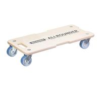 Wagner Chariot de Transport MM 1325 I 59 x 29 x 11 cm - Charge 300 kg - pour Objets encombrants, matériel et Meubles I 3 poignées encastrées I certifié FSC® - 20132501