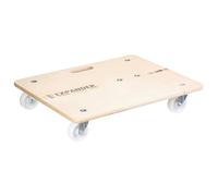 Wagner Chariot de Transport MM 1332 I Extensible 59-86 x 49 x 11 cm Ajustement Flexible - Charge 200 kg - pour des Charges de Tailles différentes I certifié FSC® - 20133201