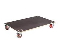 WAGNER Chariot de Transport Professionnel MM 1349 I 120 x 80 cm - Charge 1.000 kg - Plateau multiplex 24 mm - pour conteneurs gerbables Euronorm I Surface antidérapante I certifié FSC® - 20134901