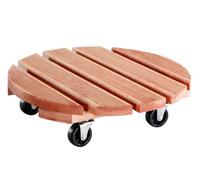 WAGNER® design yourself 20016301 WAGNER® design yourself Pflanzenroller TOSCANA GH 0163 Holz hellbraun rund 38,0 x 10,5 cm