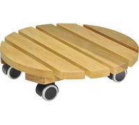 WAGNER® design yourself 20026201 WAGNER® design yourself Pflanzenroller GH 0262 Holz hellbraun rund 34,0 x 8,0 cm