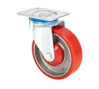 WAGNER® design yourself 4012501 WAGNER® design yourself Schwerlast-Lenkrolle RO 0125 rot