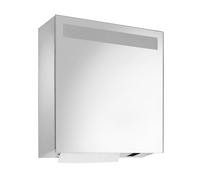 Wagner-Ewar A-Line Armoire de toilette avec distributeur de serviettes en papier et distributeur de savon automatique, 1 porte, 727851, WP600e