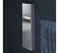 Wagner-Ewar A-Line Module de collecte de déchets, avec support de papier toilette, 722993, WP545