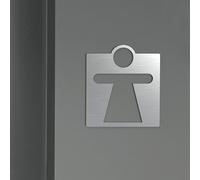 Wagner-Ewar AC Plaque de porte de toilettes, WC femmes, 700410, AC410