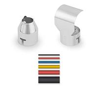 WAGNER Kit de gaines thermorétractables et buse réflectrice et de centrage pour pistolets à air chaud Furno - 100 gaines thermorétractables + buse réflectrice et de centrage 14 mm