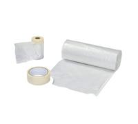 Wagner Kit de masquage Universal – feuille 4x6 m, ruban peintre 20 m x 36 mm – Petit